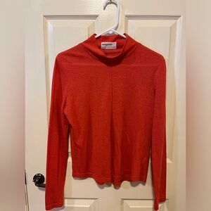 REDDISH ORANGE LONG SLEEVE